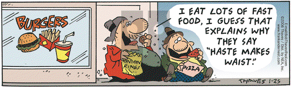 Frank and Ernest on Wednesday January 25, 2006 Comic Strip