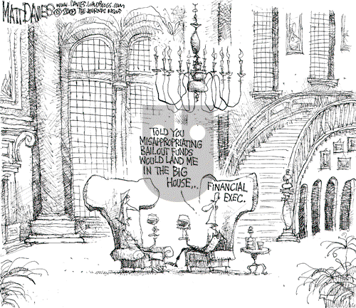 Matt Davies on Wednesday March 18, 2009 Comic Strip