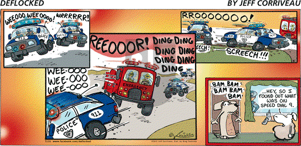 DeFlocked on Monday January 21, 2013 Comic Strip