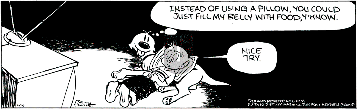 Red and Rover - Wednesday February 10, 2010 Comic Strip