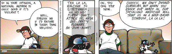 Get Fuzzy on Wednesday November 16, 2016 Comic Strip