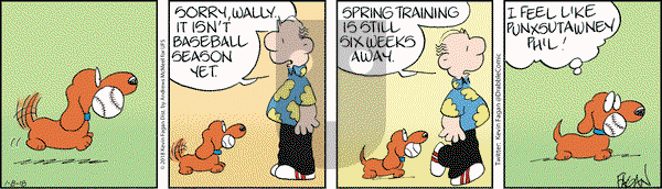 Drabble on Monday January 8, 2018 Comic Strip