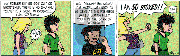 Luann - Saturday July 21, 2012 Comic Strip