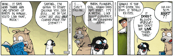 Get Fuzzy on Saturday May 14, 2005 Comic Strip