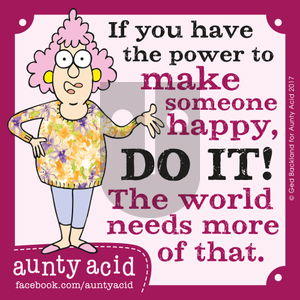 Aunty Acid on Thursday August 31, 2017 Comic Strip