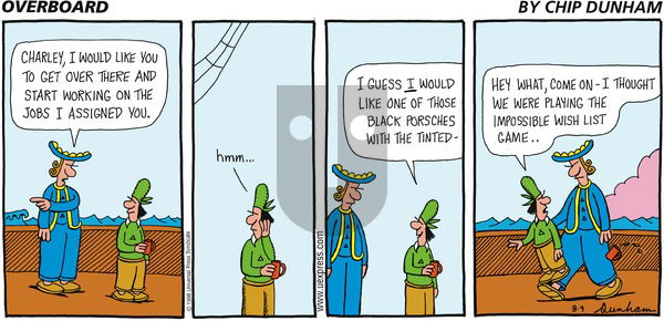 Overboard on Thursday October 15, 1998 Comic Strip