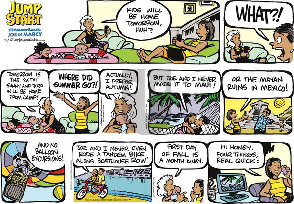 JumpStart on Sunday August 25, 2019 Comic Strip