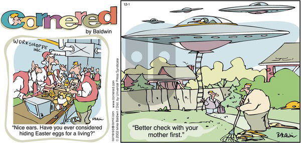 Cornered on Sunday December 1, 2002 Comic Strip
