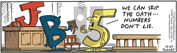 Frank and Ernest on Saturday December 29, 2007 Comic Strip