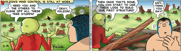 Alley Oop on Tuesday March 14, 2017 Comic Strip