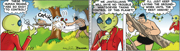 Alley Oop on Wednesday February 22, 2017 Comic Strip