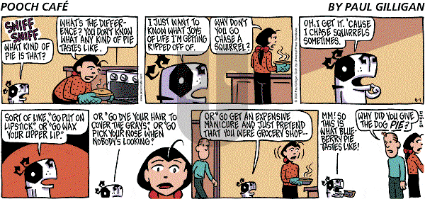 Pooch Cafe on Sunday June 1, 2003 Comic Strip