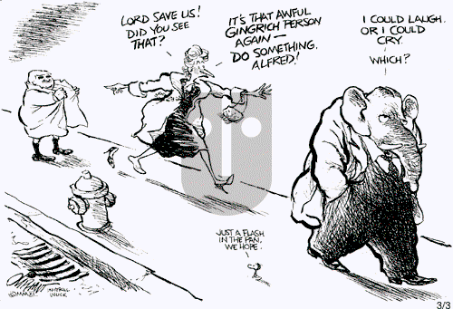 Pat Oliphant on Thursday March 3, 2011 Comic Strip