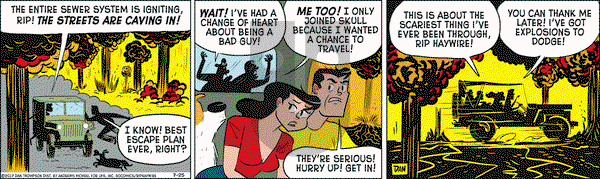 Rip Haywire on Tuesday July 25, 2017 Comic Strip