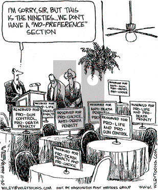 Non Sequitur on Tuesday November 30, 1999 Comic Strip