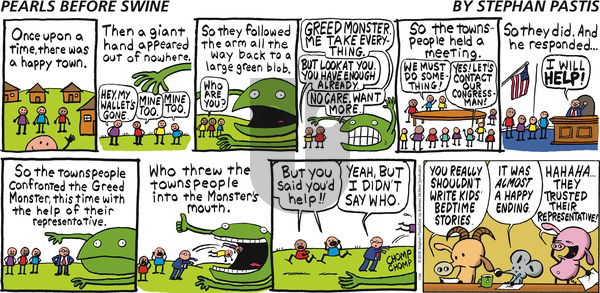 Pearls Before Swine on Sunday July 29, 2018 Comic Strip