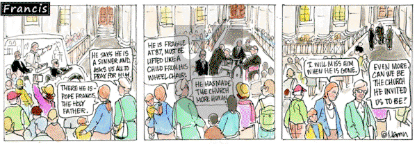 Francis on Thursday June 6, 2024 Comic Strip