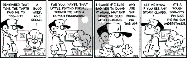 FoxTrot - Monday July 18, 2005 Comic Strip