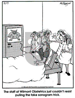 Close to Home on Friday February 17, 1995 Comic Strip
