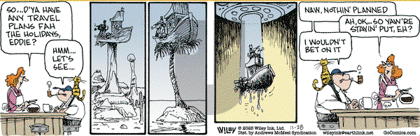 Non Sequitur on Friday November 28, 2025 Comic Strip