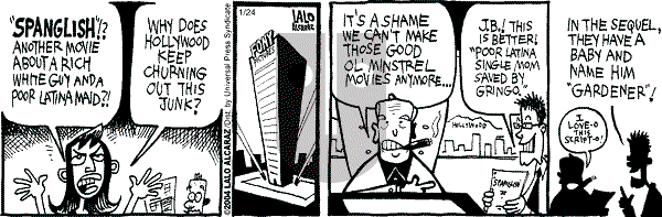 La Cucaracha on Saturday January 24, 2004 Comic Strip