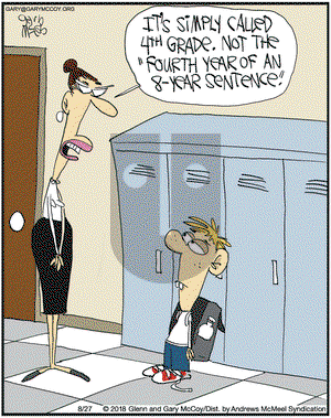 The Flying McCoys on Monday August 27, 2018 Comic Strip