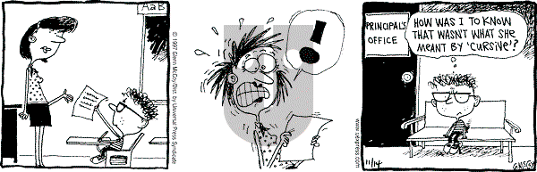 The Duplex on Friday November 14, 1997 Comic Strip
