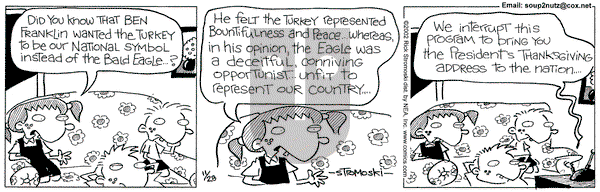 Soup to Nutz - Old on Tuesday July 22, 2003 Comic Strip