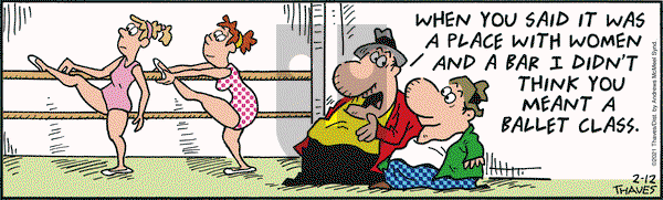 Frank and Ernest on Friday February 12, 2021 Comic Strip