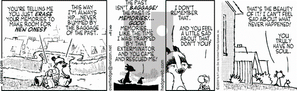 Over the Hedge on Thursday August 4, 2005 Comic Strip