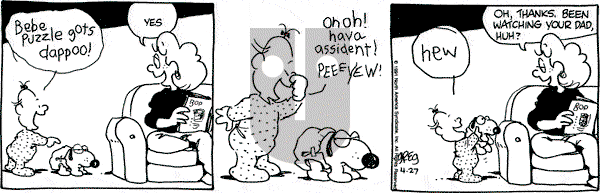 Luann on Saturday April 27, 1991 Comic Strip