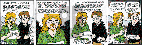 Doonesbury on Friday August 8, 2025 Comic Strip