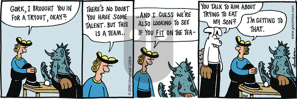 Overboard on Wednesday March 25, 2015 Comic Strip