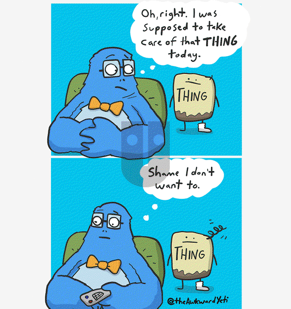 The Awkward Yeti on Wednesday December 20, 2017 Comic Strip