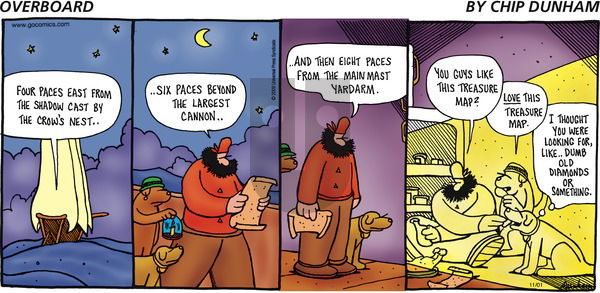 Overboard on Sunday November 1, 2009 Comic Strip