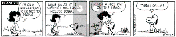 Peanuts - Friday May 15, 1964 Comic Strip