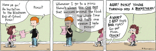 Cul de Sac on Friday May 25, 2012 Comic Strip
