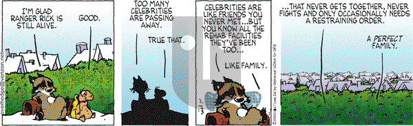 Over the Hedge on Saturday February 13, 2016 Comic Strip