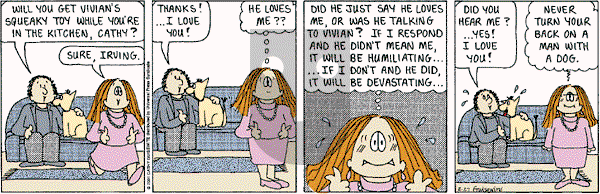 Cathy Classics - Tuesday February 28, 2012 Comic Strip