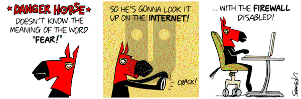 Dark Side of the Horse on Monday April 6, 2020 Comic Strip