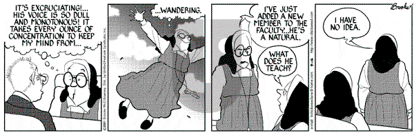 9 Chickweed Lane on Friday September 14, 2001 Comic Strip