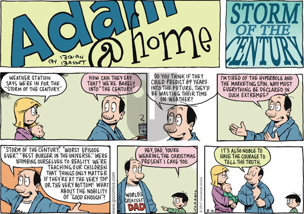 Adam@Home on Sunday March 6, 2011 Comic Strip