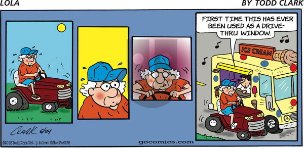 Lola on Sunday June 24, 2018 Comic Strip