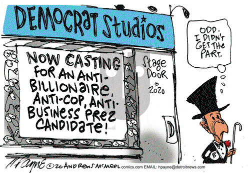 Henry Payne on Thursday March 5, 2020 Comic Strip