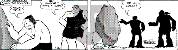Alley Oop on Tuesday July 26, 2005 Comic Strip