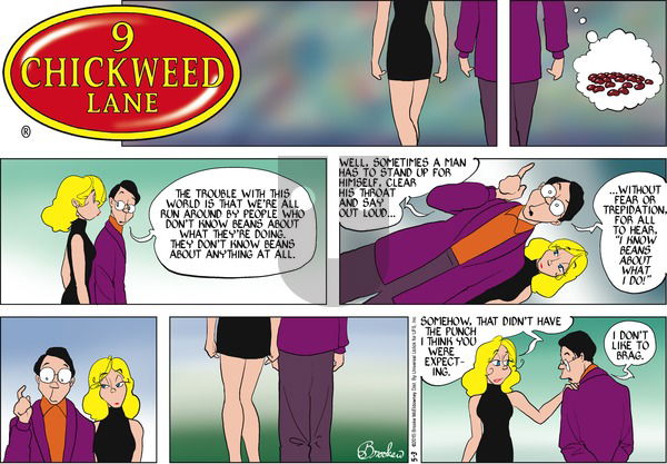 9 Chickweed Lane on Sunday May 3, 2015 Comic Strip