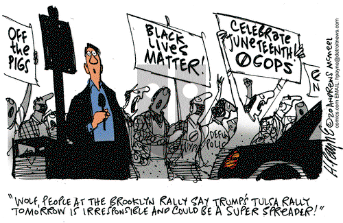 Henry Payne on Saturday June 20, 2020 Comic Strip