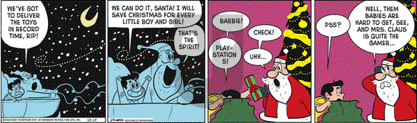 Rip Haywire on Thursday December 17, 2020 Comic Strip