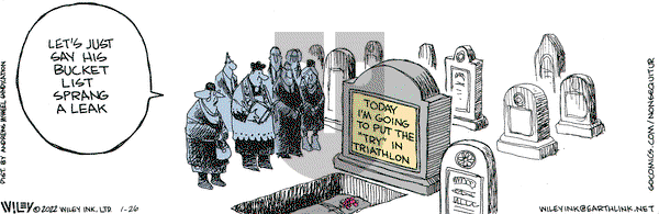 Non Sequitur - Wednesday January 26, 2022 Comic Strip