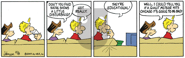Arlo and Janis on Monday October 8, 2007 Comic Strip